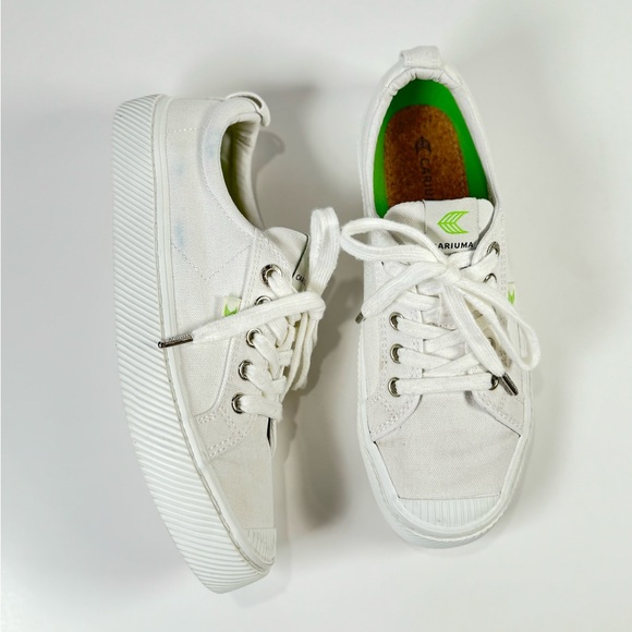 CARIUMA Off-White Canvas OCA LOW Women’s Size US8 - Picture 4 of 10